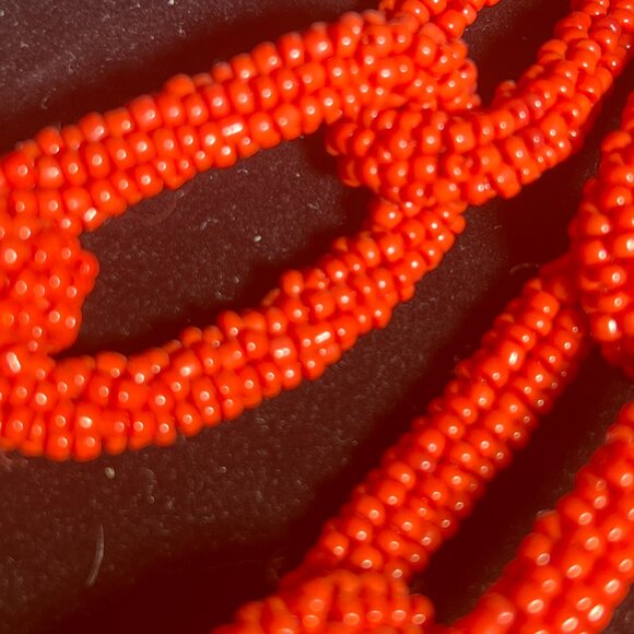 Beaded Chain Statement Necklace - Picture 3 of 4